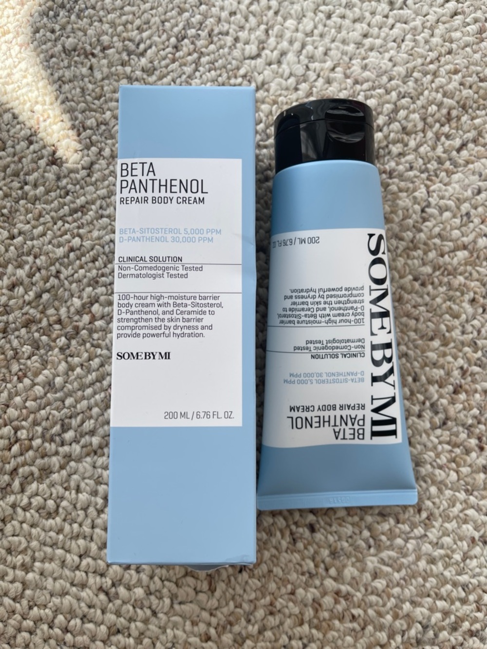 SOME BY MI Beta Panthenol Repair Body Cream - Light Blue Packaging